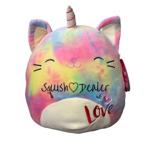☆NWT 12” Cali Calico Cat Valentine Squishmallow☆
